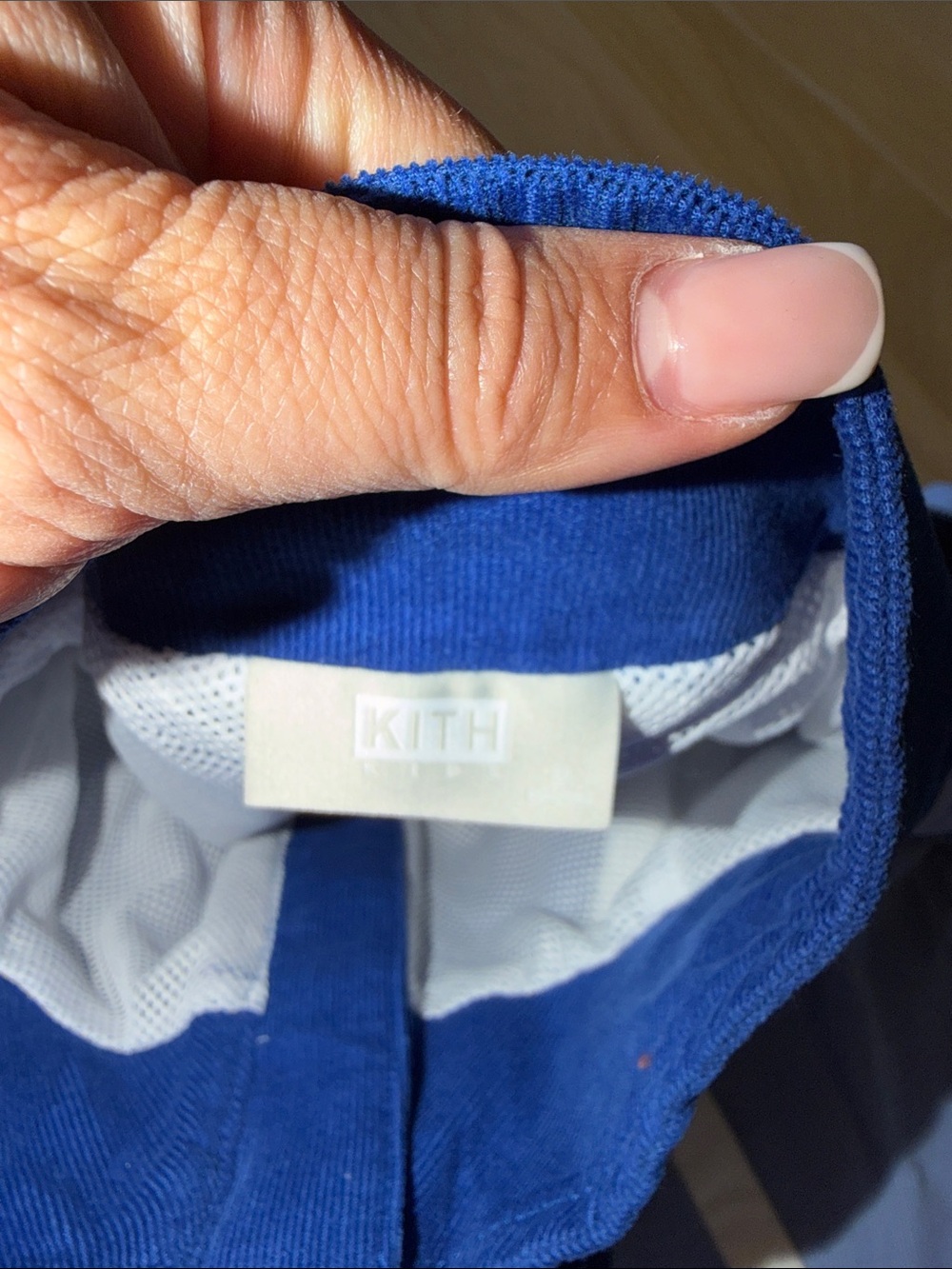 Kith Blue and Light Blue Colorblock Athletic Dress-Style Set - Picture 3 of 5